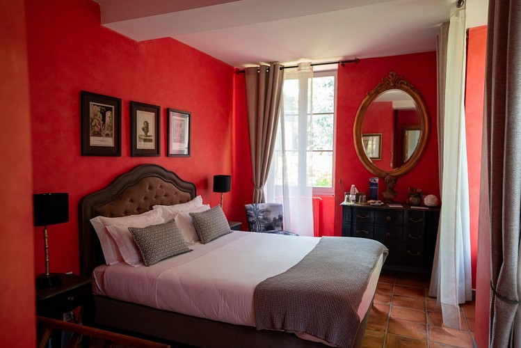 Château PSM - Chambre rouge