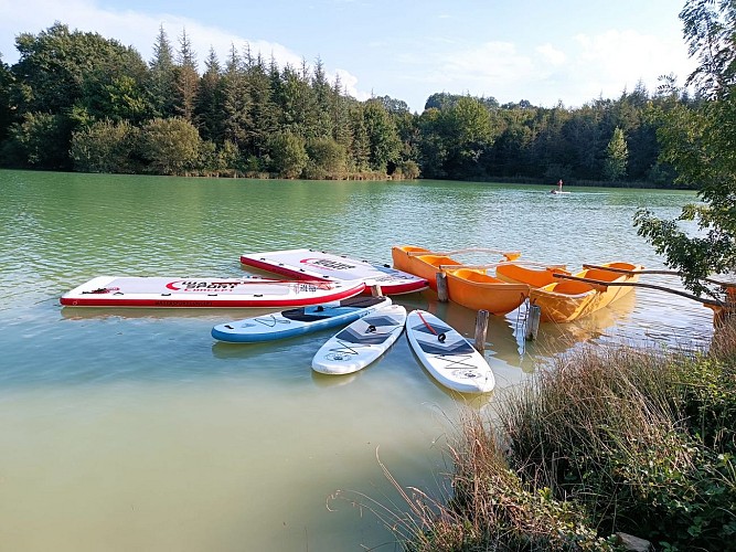 Paddle à Lupiac