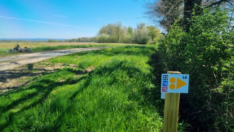 Circuit Gravel n°15 (rouge) - Grand tour de la Haute Bresse