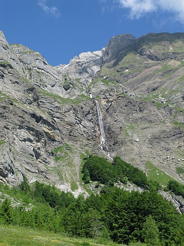 La Cascade des Fours (waterfall)
