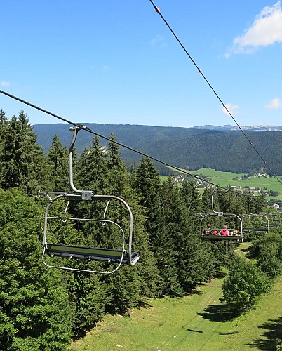 Télésiège du Gonçon à Méaudre