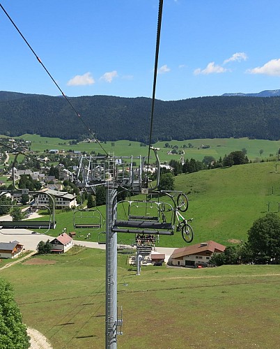 Télésiège du Gonçon à Méaudre