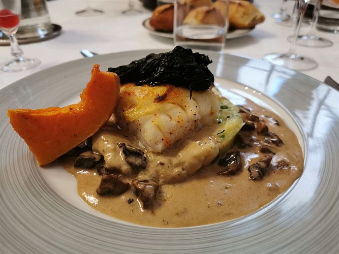 Restaurant Chandouineau plat - Redon 35