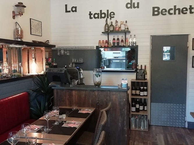 LA TABLE DU BÉCHET-Saint-Briac-Intérieur