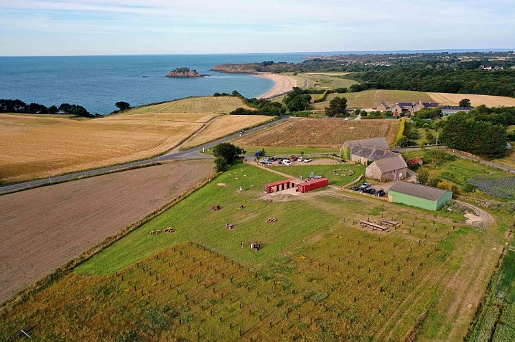 Restaurant-La Ferme Breizh Café-Saint-Coulomb