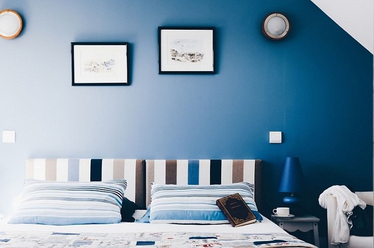 Le Clos d'Enhaut Bernard Dinard Chambre