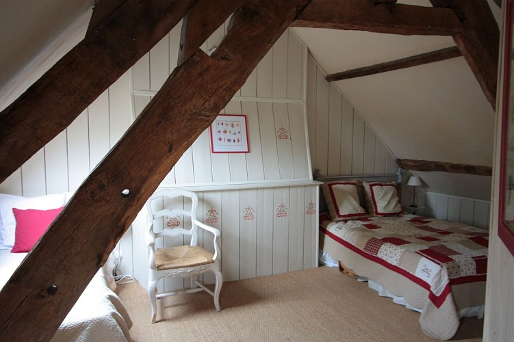 Chambres d'hôtes - Chambre Belle de Jour - Baguer Pican