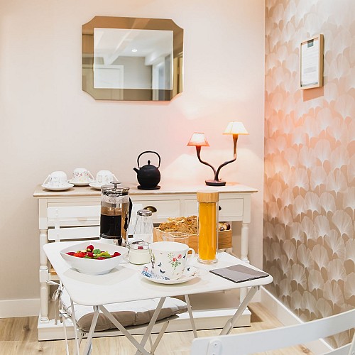 Petit-déjeuner La riaudaie chambres d'hôtes