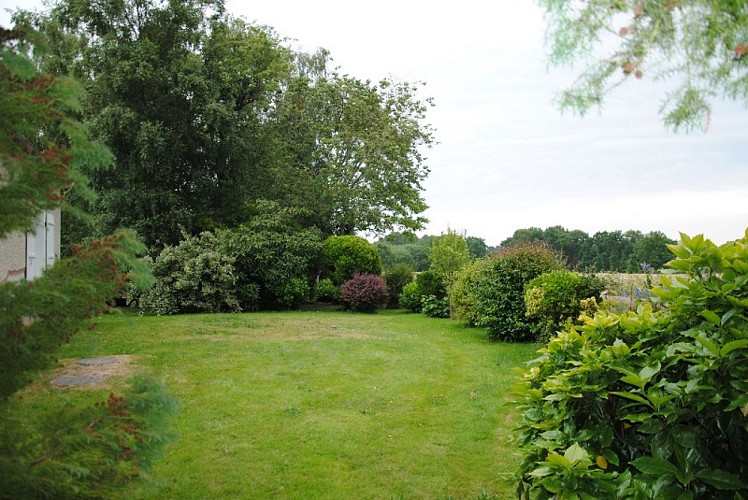 jardin gîte le Cormier