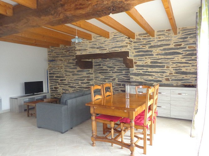 Gîte La pierre bleue à Couëdel