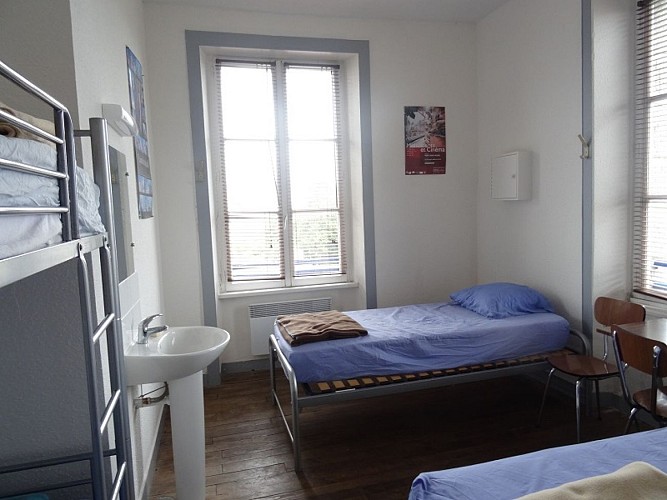 Chambre collective 2 - Gîte de randonnée à Montours