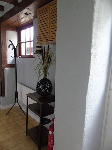 Couloir gîte vers salle de bains