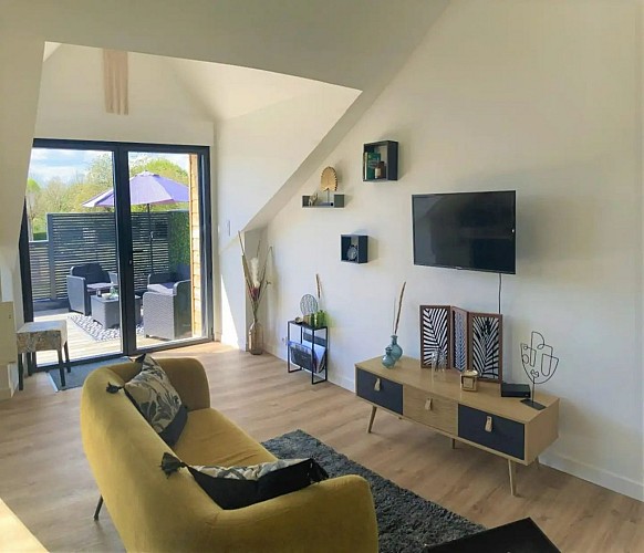 Gîte - La Terrasse du 37 . Breteil.