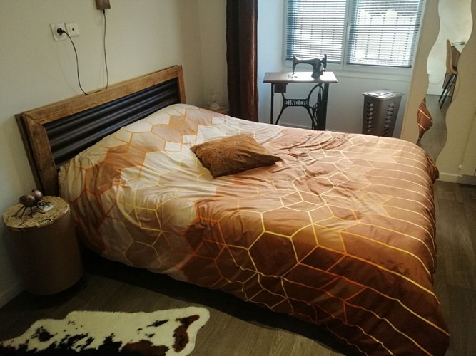 Chambre vintage - Lit