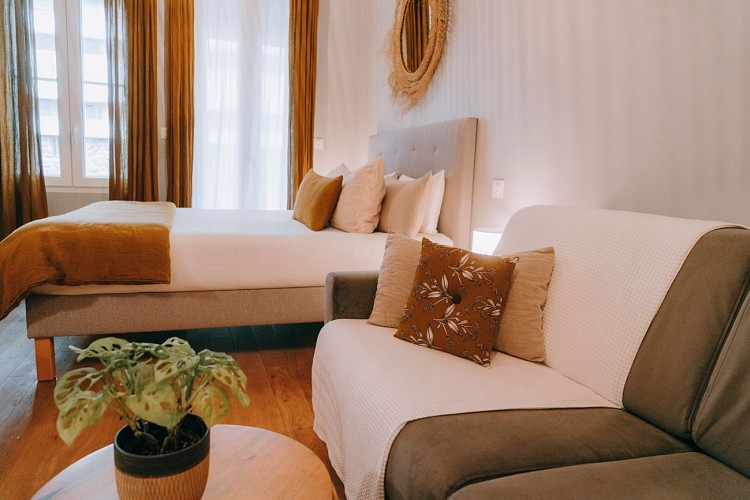 Appart 18 canapé + lit