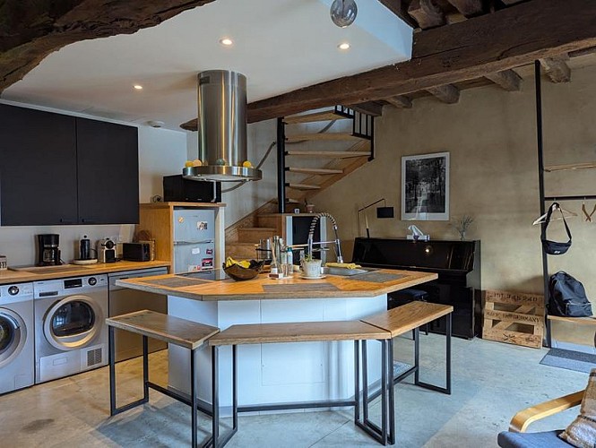 L'Atelier de PA - Salon cuisine 