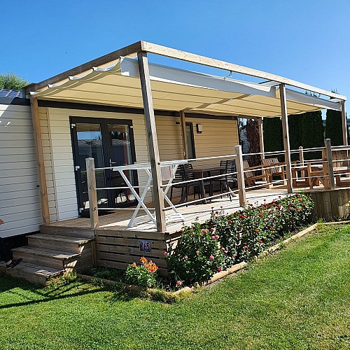 Camping Tenzor de la Baie à Cherrueix