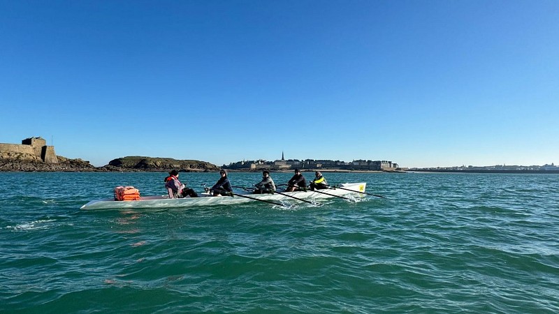 Aviron en baie -SNBSM - St Malo