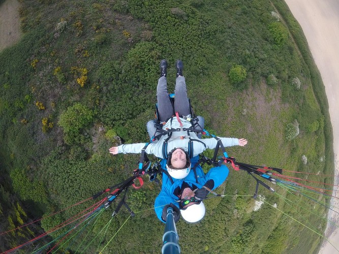 Loisirs-Bretagne Parapente Tandem Fly-Saint-Malo