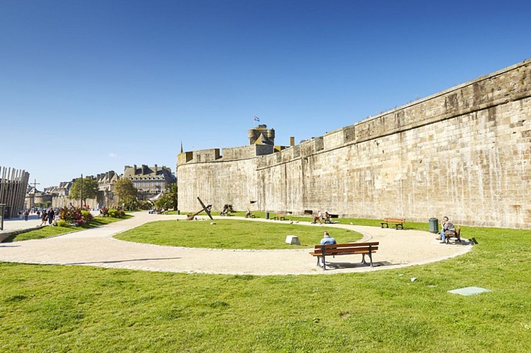 Jardin des Douves - Saint-Malo