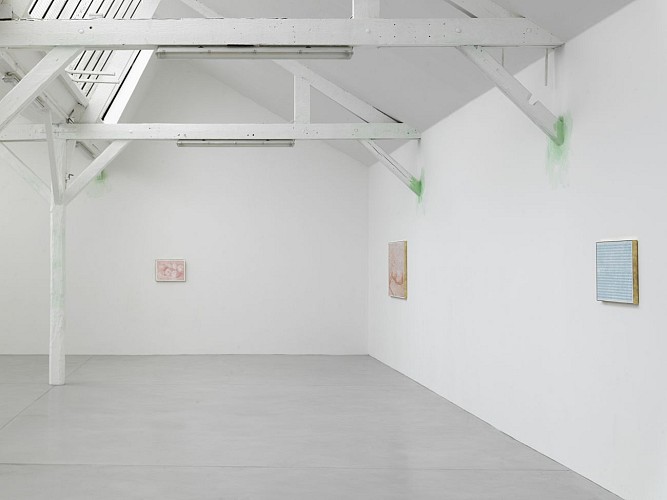 Vue de l'exposition de Loïuc Raguénès