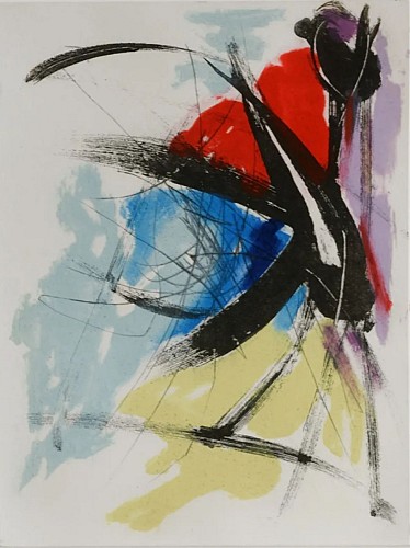 MIOTTE Jean - Évasion (gravure au carborundum, 58 x 46 cm)_Galerie_Saphir_Dinar