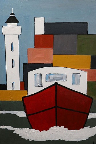 Galerie Atelier Luka - Port de la Houle - Cancale - Peintures
