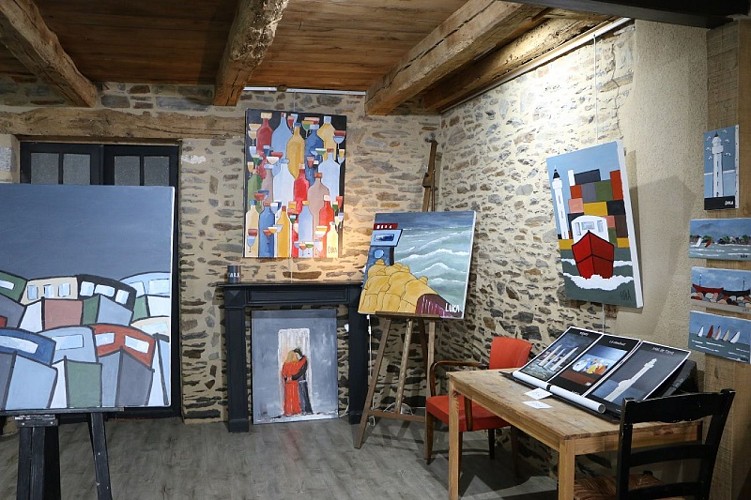 Galerie Atelier Luka - Port de la Houle - Cancale - Peintures