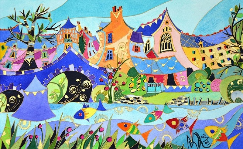 Atelier d'artiste - Martine Wentzeis - Saint-Pierre de Plesguen