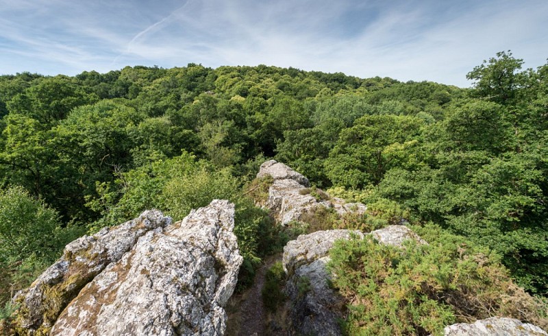 Les roches du Saut-Roland