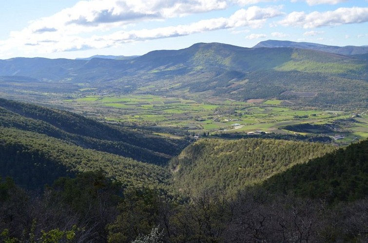 La vallée de l'Ouvèze