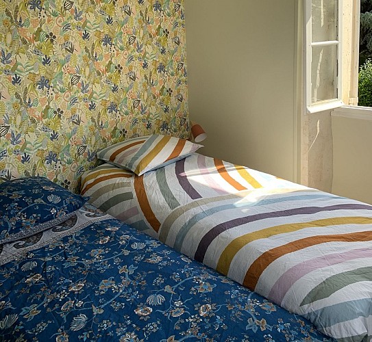 Chambre twin les Orchidées