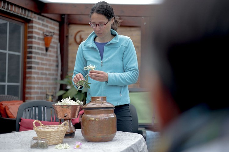 Créez vos eaux florales avec Isabelle