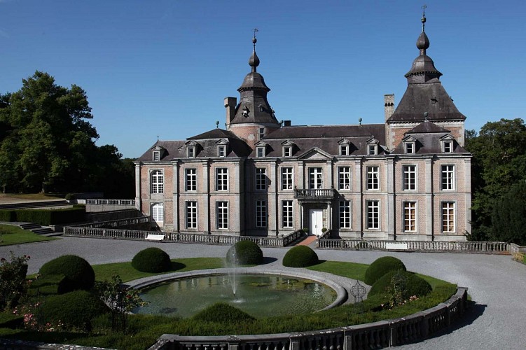 Domaine du Château de Modave - Modave - Vue de la façade