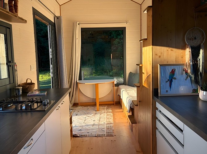 vue de la salle de douche