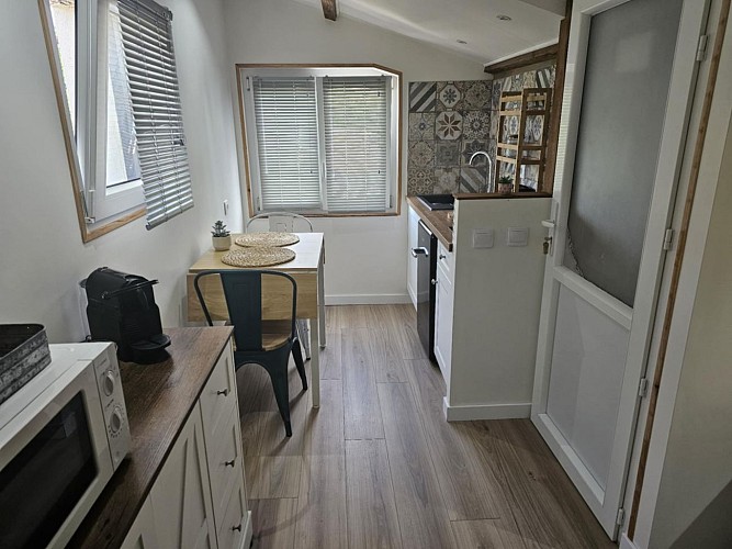 Location 2 personnes à Parthenay (Studio) - Pièce à vivre