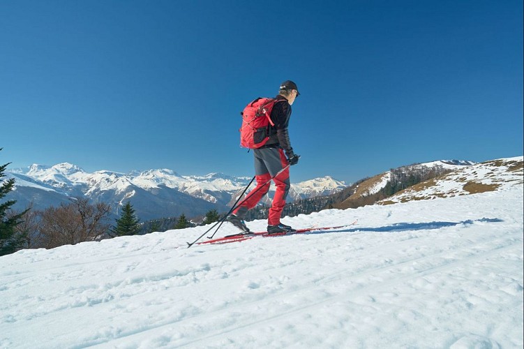 Ski de fond sur le domaine d'Issarbe