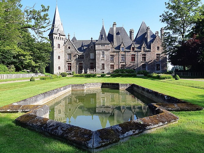 Parc du Château du Bois Cornillé Monuments Historiques (ISMH) à Val-d'Izé