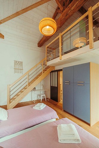 Villa Orgosse-soustons-chambre