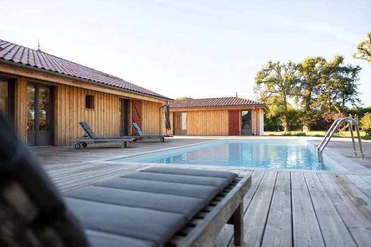 Villa Orgosse-soustons-piscine