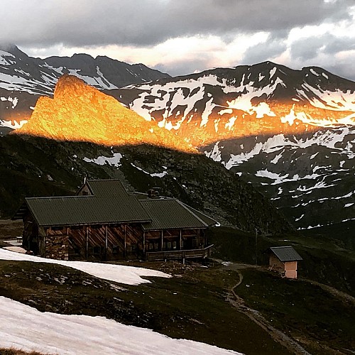 Col de la Croix du Bonhomme Refuge.