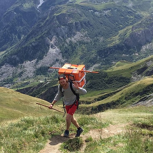 Col de la Croix du Bonhomme Refuge.