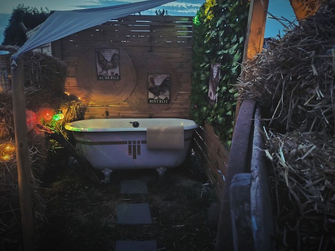 Tente lodge "Esprit Brocante"