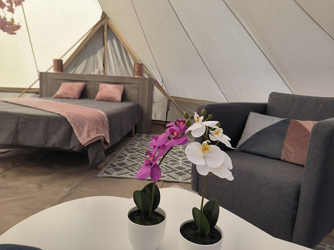 Tente lodge "Plein Champ"