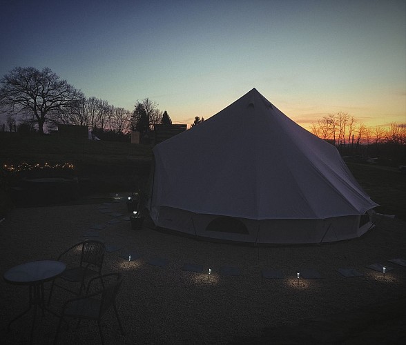 Tente lodge "Plein Champ"