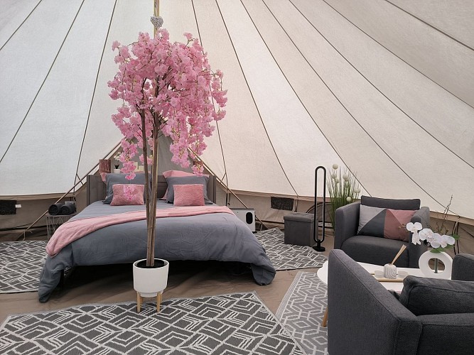 Tente lodge "Plein Champ"