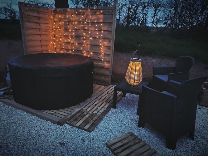 Tente lodge "le Grand Chêne"