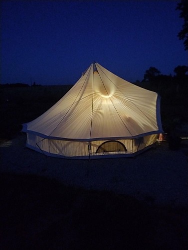 Tente lodge "le Grand Chêne"