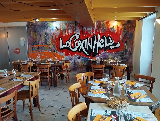Le Cox In Hell restaurant traditionnel St Martin Sanzay Thouarsais Deux Sevres