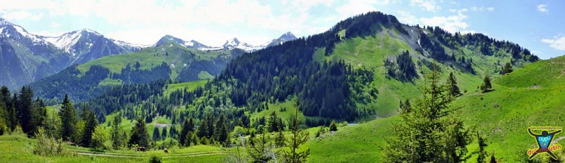 Au dessus des Lanches et de la Coupalle